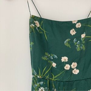 Reformation Frankie silk maxi dress